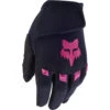 Fox 2024 Dirtpaw Minis Black/Pink Kids Gloves -Motocross Equipment FO31390285K c