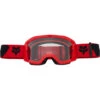 Fox MAIN 2 Core Flo Red Kids Goggles -Motocross Equipment FO31395110OS