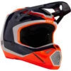 Fox 2024 V1 Nitro Flo Orange Kids Helmet -Motocross Equipment FO31400824 c