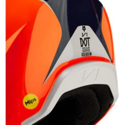 Fox 2024 V1 Nitro Flo Orange Kids Helmet -Motocross Equipment FO31400824 c 6