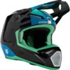 Fox 2024 V1 Ballast Black/Blue Kids Helmet -Motocross Equipment FO31401013 c