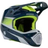 Fox 2024 V1 Flora Dark Indigo Kids Helmet -Motocross Equipment FO31402203 c