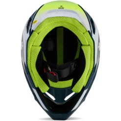 Fox 2024 V1 Flora Dark Indigo Kids Helmet -Motocross Equipment FO31402203 c 8