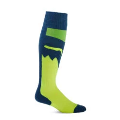 Fox 2024 180 Flora Blue/Yellow Kids Socks