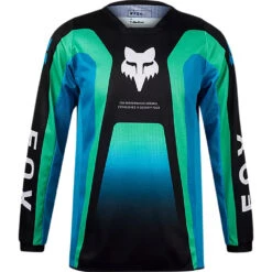 Fox 2024 180 Ballast Black/Blue Kids Jersey