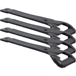 Gaerne SG-12/G-React Black Long Replacement Straps 4pk