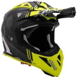 Airoh Aviator Ace Kybon Matte Yellow Helmet -Motocross Equipment HAAVA153 c 4