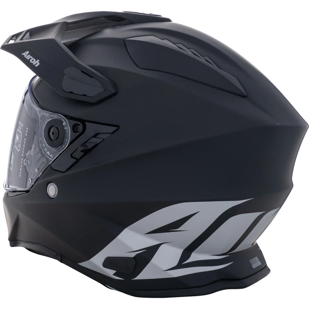 Airoh Commander Solid Matte Black Adventure Helmet 7 Airoh Commander Solid Matte Black Adventure Helmet - Image 5
