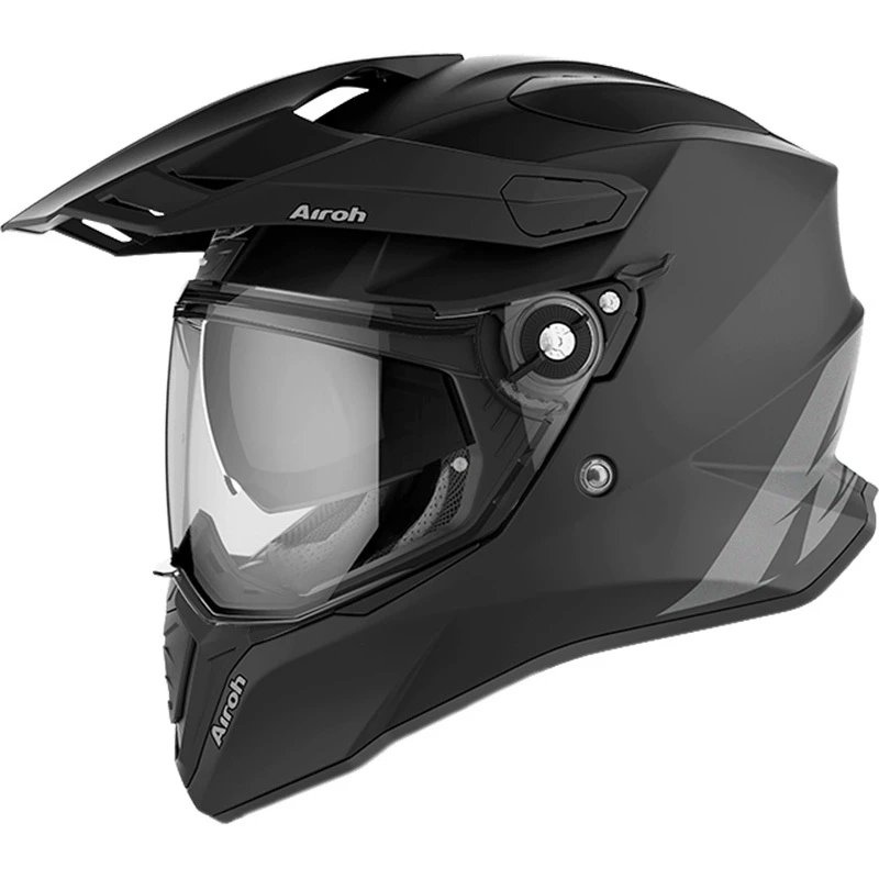 Airoh Commander Solid Matte Black Adventure Helmet 3 Airoh Commander Solid Matte Black Adventure Helmet