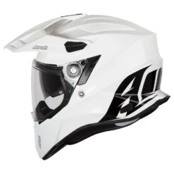 Airoh Commander White Gloss Helmet -Motocross Equipment HACOM02 c 4
