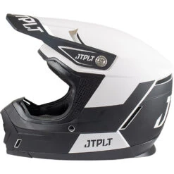 Jetpilot Vault Race White Helmet -Motocross Equipment JA21130 WHT c 1