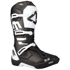 Leatt 2024 3.5 Black/White Kids Boots 8 Leatt 2024 3.5 Black/White Kids Boots -Motocross Equipment L3022060200 c 1