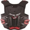Leatt 4.5 Black/Red Junior Chest Protector -Motocross Equipment L5017120115 c