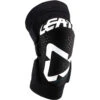 Leatt 3DF 5.0 White/Black Kids Knee Guards -Motocross Equipment L5019410180