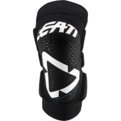 Leatt 3DF 5.0 White/Black Kids Knee Guards -Motocross Equipment L5019410180 2
