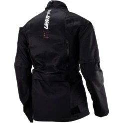 Leatt 2024 4.5 HydraDri Black Waterproof Jacket -Motocross Equipment L5023030250 c 2
