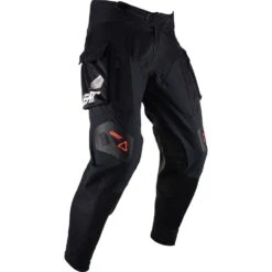 Leatt 2024 4.5 HydraDri Black Waterproof Pants