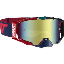Leatt Velocity 6.5 Ink/Red Iridium Tinted Goggles