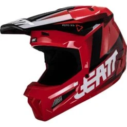 Leatt 2024 2.5 Red Helmet -Motocross Equipment LE1024060540 c 1