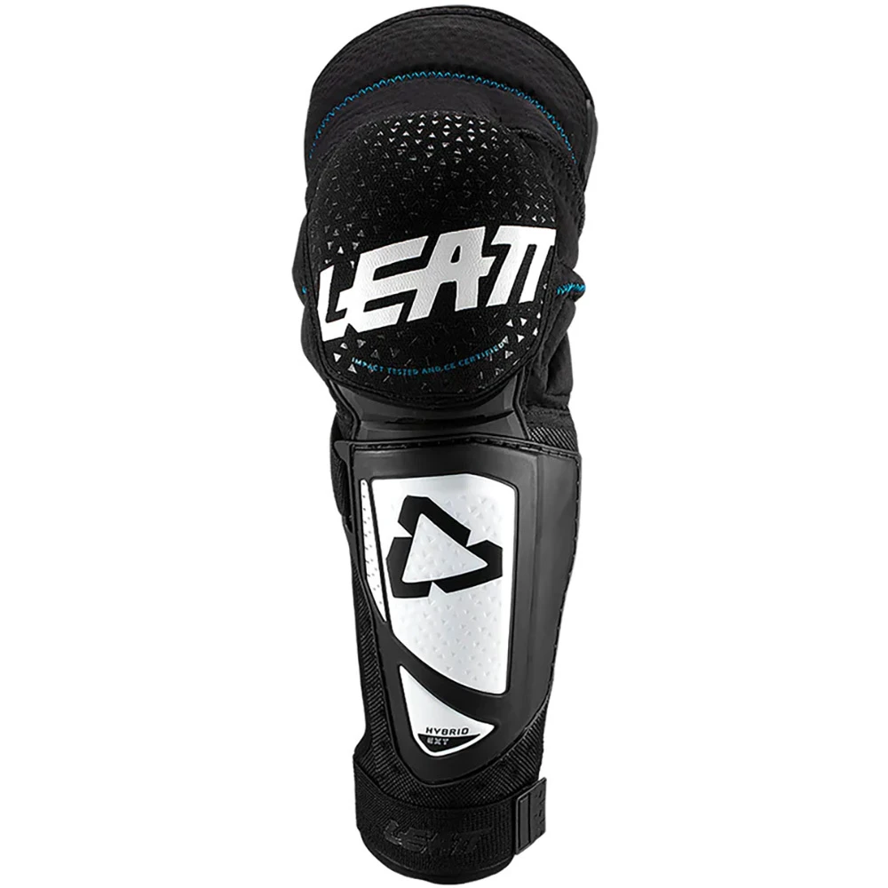 Leatt 3DF Hybrid Black/White Kids Knee Guards 5 Leatt 3DF Hybrid Black/White Kids Knee Guards - Image 3