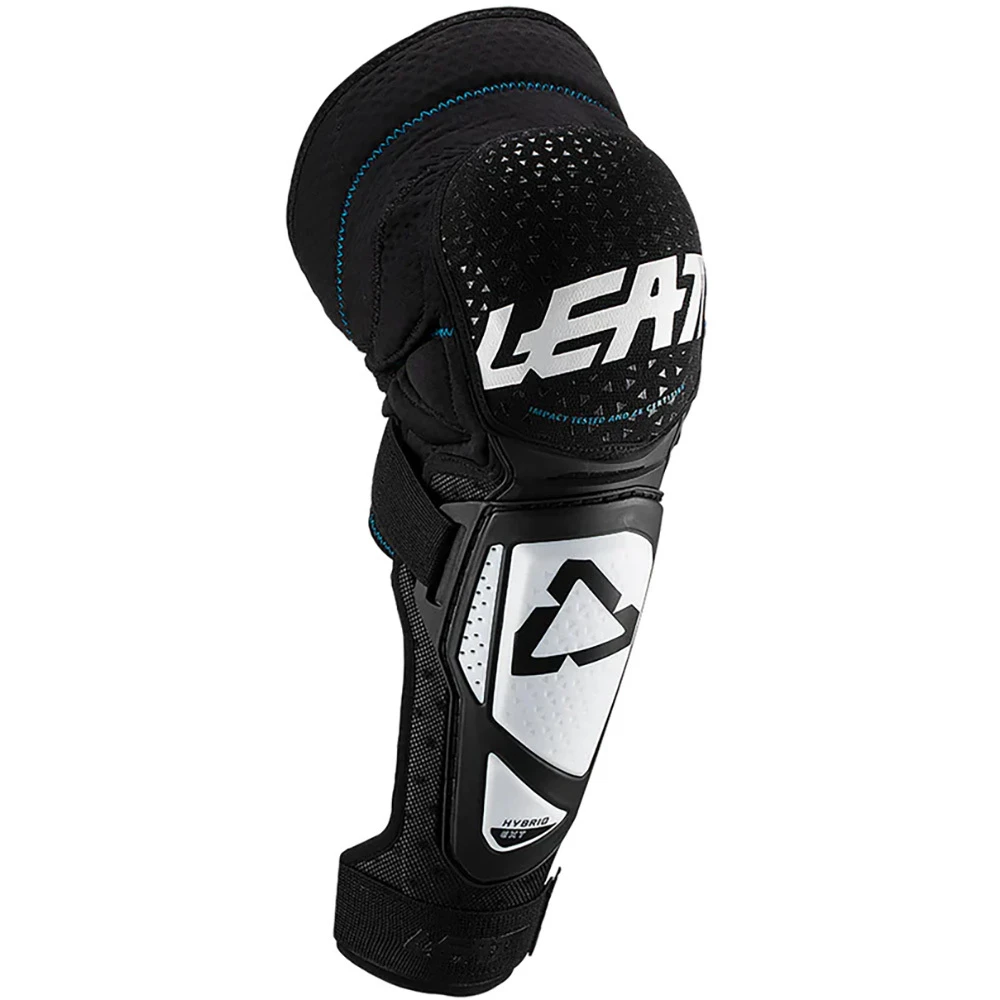 Leatt 3DF Hybrid Black/White Kids Knee Guards 3 Leatt 3DF Hybrid Black/White Kids Knee Guards