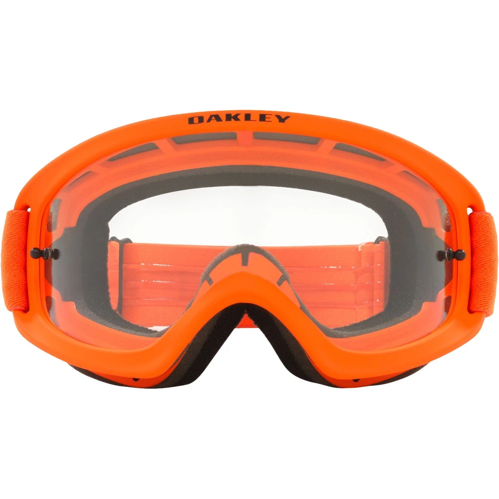 Oakley O-frame 2.0 XS Pro Orange/Clear Hi Impact Kids Goggles 4 Oakley O-frame 2.0 XS Pro Orange/Clear Hi Impact Kids Goggles - Image 2