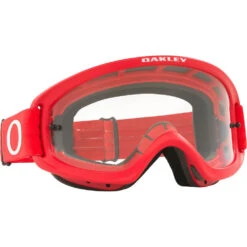 Oakley O-frame 2.0 XS Pro Red/Clear Hi Impact Kids Goggles -Motocross Equipment OA71161800 2