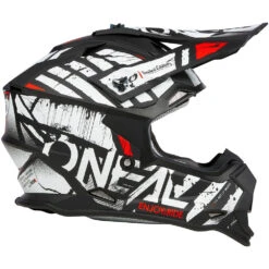 Oneal 2024 2 Series Glitch Black/White Helmet -Motocross Equipment ON0200161 c 2