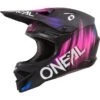 Oneal 2024 3 Series Voltage Black/Pink Helmet -Motocross Equipment ON0627671 c
