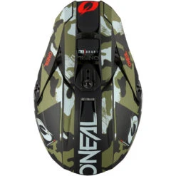 Oneal 2024 5 Series Camo Black/Green Helmet -Motocross Equipment ON0628241 c 4