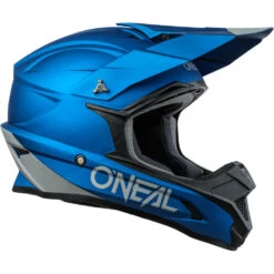 Oneal 2023 1 Series Solid Blue Kids Helmet 8 Oneal 2023 1 Series Solid Blue Kids Helmet -Motocross Equipment ON0632252 c 1