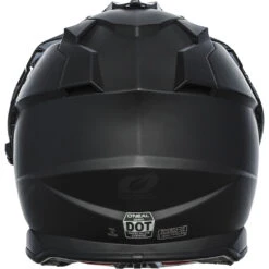 Oneal 2024 Sierra 2 Flat Black Dual Sport Helmet -Motocross Equipment ON0818521 c 2