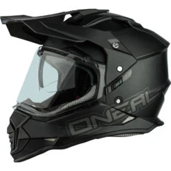Oneal 2024 Sierra 2 Flat Black Dual Sport Helmet