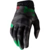 100% Percent Ridefit Black Camo Gloves -Motocross Equipment ONE 10014 259 c