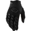 100% Percent Airmatic Black/Charcoal Kids Gloves -Motocross Equipment ONE 10028 376 04 c