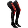 100% Percent Rev Black/Red Knee Brace Socks -Motocross Equipment ONE 24014 013 c