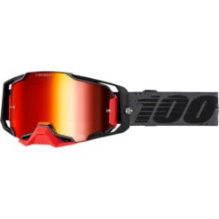 100% Percent Armega Nekfeu Hiper Red Mirror Goggles