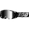 100% Percent Armega Krisp Silver Mirror Goggles -Motocross Equipment ONE 50005 00019