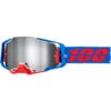100% Percent Armega Ironclad Silver Mirror Goggles 1 100% Percent Armega Ironclad Silver Mirror Goggles -Motocross Equipment ONE 50005 00029