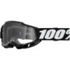 100% Percent Accuri 2 Goggle Session Clear Goggles -Motocross Equipment ONE 50013 00032