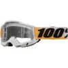 100% Percent Accuri 2 Goggle Shiv Clear Goggles -Motocross Equipment ONE 50013 00033
