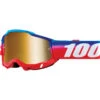 100% Percent Accuri 2 Unity Gold Mirror Goggles -Motocross Equipment ONE 50014 00025