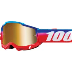100% Percent Accuri 2 Unity Gold Mirror Goggles