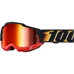 100% Percent Accuri 2 Goggle Stamino2 Red Mirror Goggles