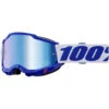 100% Percent Accuri 2 Goggle Blue Mirror Goggles 2 100% Percent Accuri 2 Goggle Blue Mirror Goggles -Motocross Equipment ONE 50014 00039