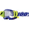 100% Percent Accuri 2 Forecast Blue Clear Goggles -Motocross Equipment ONE 50017 00009