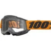 100% Percent Accuri 2 OTG Orange Clear Goggles -Motocross Equipment ONE 50018 00009