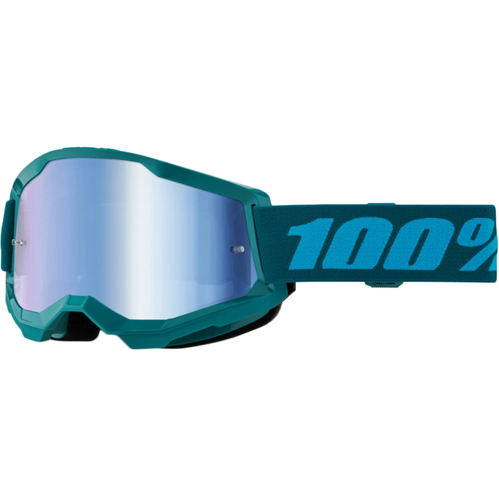 100% Percent Strata 2 Stone Blue Mirror Goggles 3 100% Percent Strata 2 Stone Blue Mirror Goggles