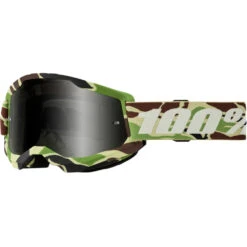 100% Percent Strata 2 Sand War Camo Smoke Goggles