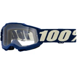 100% Percent Accuri 2 Deepmarine Clear Kids Goggles